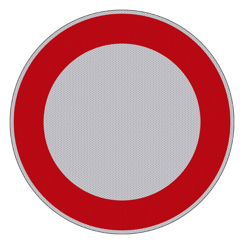 Verkehrszeichen Verbot für Fahrzeuge aller Art (VZ 250)-1