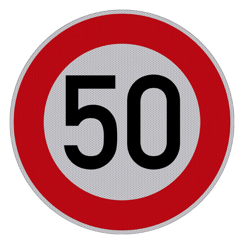 Verkehrszeichen 50 km/h (VZ 274-50)-1